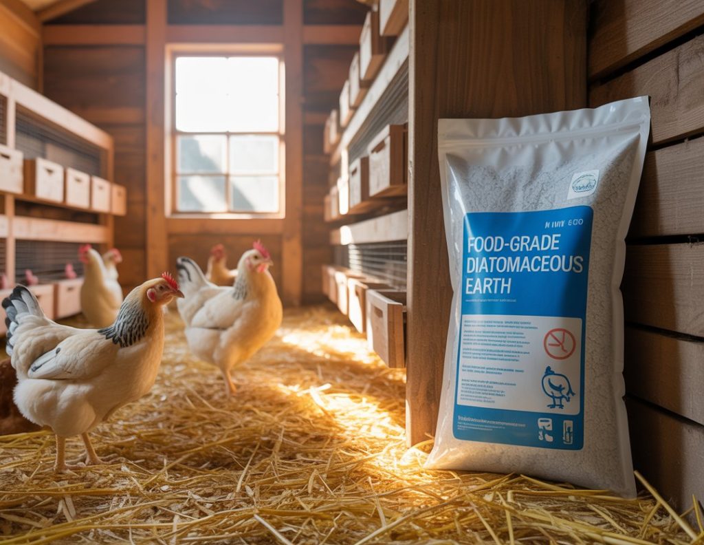 Diatomaceous Earth for Chickens & Coops: Easy Guide to Naturally Keep Pests Away